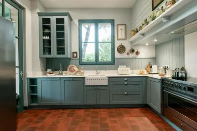 Cuisine ou kitchenette dans l'établissement Villa Between Bordeaux And Basque Coast
