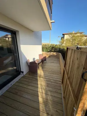 Balcon ou terrasse dans l'établissement Ocean Lodge Seignosse