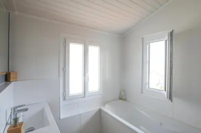 Salle de bains dans l'établissement Villa Esperanza
