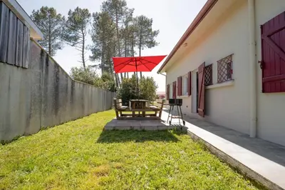 Jardin de l'établissement Maison Caupos