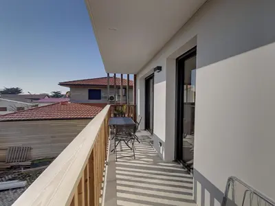 Balcon ou terrasse dans l'établissement La Perle des Alizés