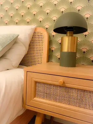 Un ou plusieurs lits dans un hébergement de l'établissement La Terrasse Enchantée, Romance, Cosy et Jacuzzi