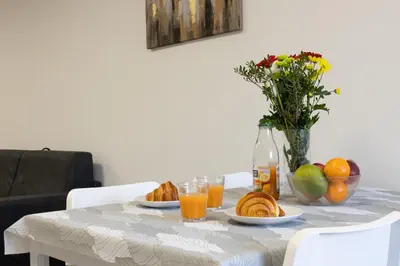 Nourriture dans l'appartement ou à proximité