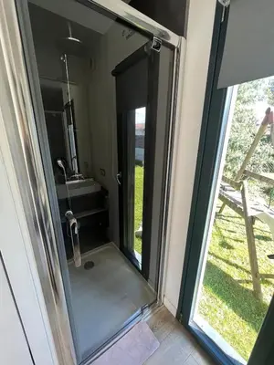 Plan de l'établissement Chalet accueillant à Saint-Vincent-de-Tyrosse avec jardin