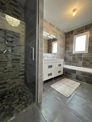 Salle de bains dans l'établissement Capcos