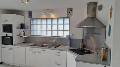 Cuisine ou kitchenette dans l'établissement Casa Enolla