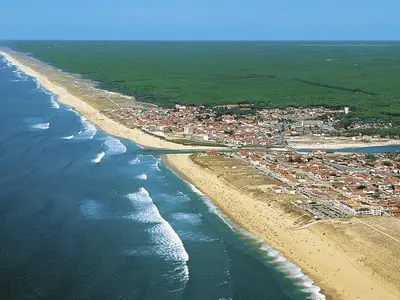 Paysage naturel près de la maison de vacances
