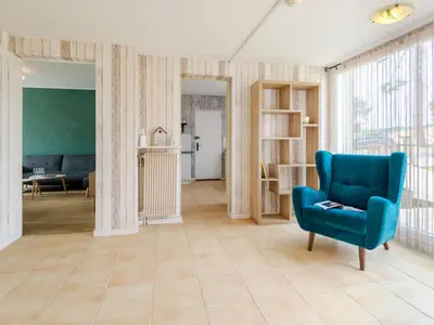 Coin salon dans l'établissement Holiday Home Les Trounques-2 by Interhome