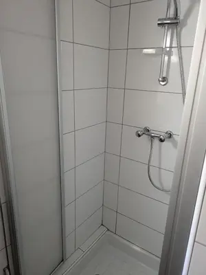 Salle de bains dans l'établissement Villa Capbreton proche plage résidence avec piscine