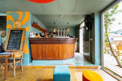 Boissons dans l'établissement Au Bon Landais Surf Hôtel