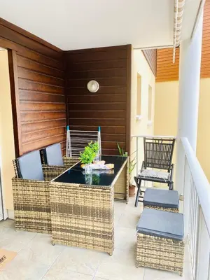 Coin salon dans l'établissement A perfect apartment in Capbreton center