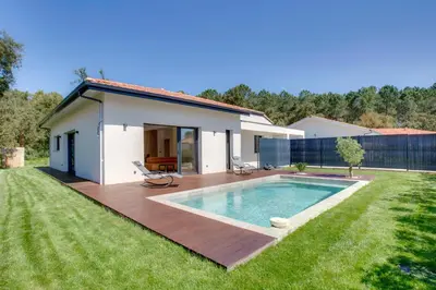 Plan de l'établissement Luxueuse villa à deux pas des plages de Capbreton