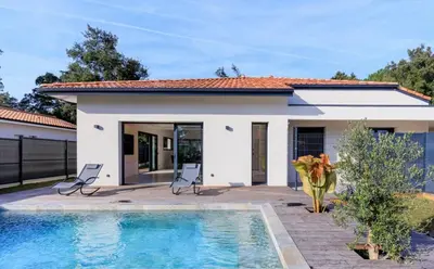 Plan de l'établissement Luxueuse villa à deux pas des plages de Capbreton