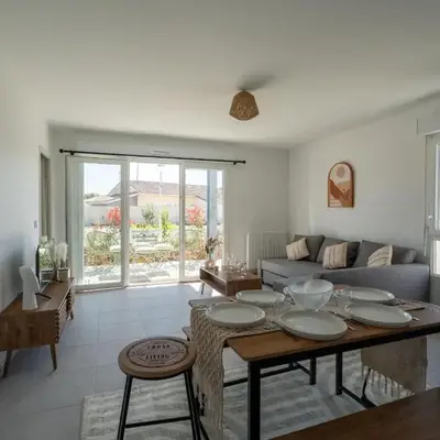 Appartement T4 lumineux à Biscarrosse - 6 à 8 pers. - Parking inclus - FR-1-319-599