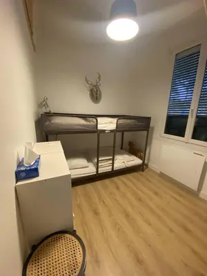 Coin salon dans l'établissement Villa pour 5 personnes proche du centre-ville d'Hossegor