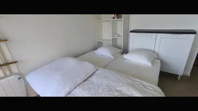 Un ou plusieurs lits dans un hébergement de l'établissement Studio seagulls