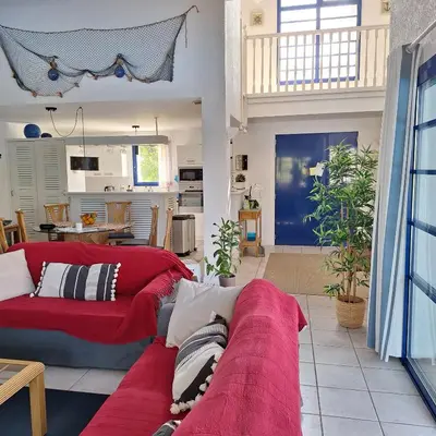 Cuisine ou kitchenette dans l'établissement Villa Destordeur