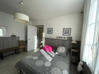 Un ou plusieurs lits dans un hébergement de l'établissement Maison familiale à 200m de la plage
