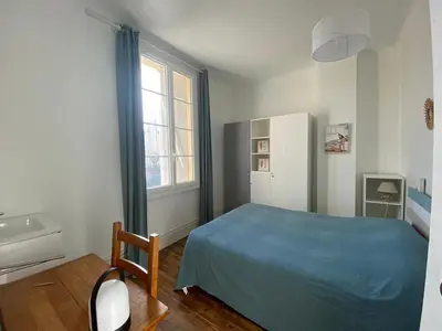 Un ou plusieurs lits dans un hébergement de l'établissement Maison familiale à 200m de la plage