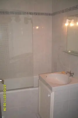 Salle de bains dans l'établissement Appartement 4 personnes Seignosse Océan