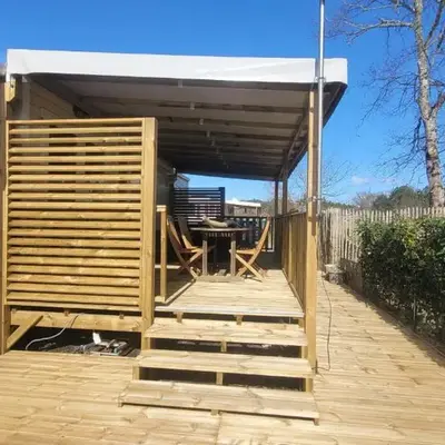 Joli Mobilhome 4 personnes proche Mimizan océan et lac