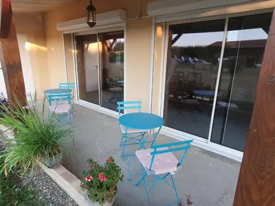 Terrasse ou espace extérieur de l'établissement Woodstudio