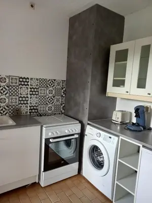 Cuisine ou kitchenette dans l'établissement Aldijo