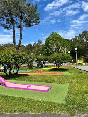 Jardin de l'établissement Villa 3 chambres 6 personnes résidence de vacances Soustons