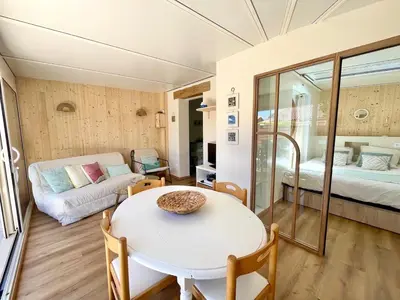 Un ou plusieurs lits dans un hébergement de l'établissement Maisonette Landaise