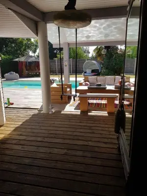 Piscine de l'établissement La Villa du Teich ou située à proximité