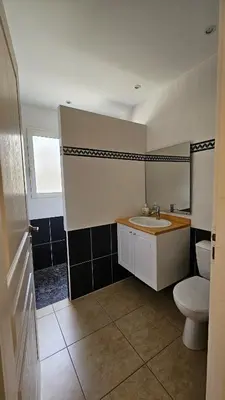 Salle de bains dans l'établissement La Parenthèse