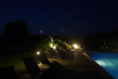 Piscine de l'établissement Domaine de La Méniguère ou située à proximité