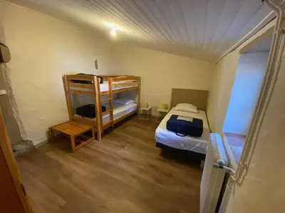 Un ou plusieurs lits dans un hébergement de l'établissement Les Nids de Galleben La Villa Landaise
