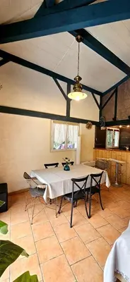 Plan de l'établissement Maison calme en bord de rivière