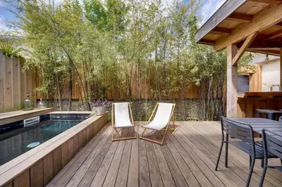 Piscine de l'établissement La maison du port – Maison avec piscine à La Teste ou située à proximité