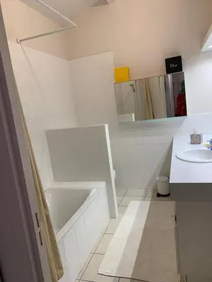 Salle de bains dans l'établissement Myfamily