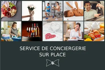 Plan de l'établissement L'oyat du bonheur-Mobil-Home Dans un camping 4 étoiles