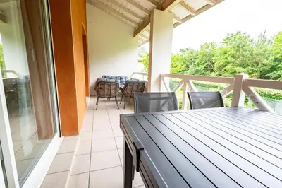 Balcon ou terrasse dans l'établissement L'appart des pins