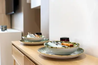 Nourriture dans l'appartement ou à proximité