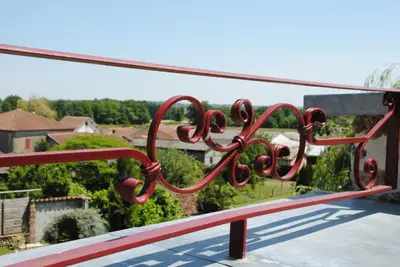 Balcon ou terrasse dans l'établissement Gîte Matran