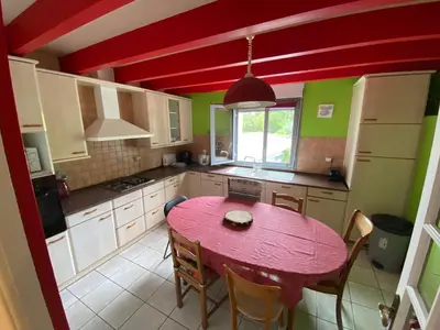 Cuisine ou kitchenette dans l'établissement Appartement entre terre et océan