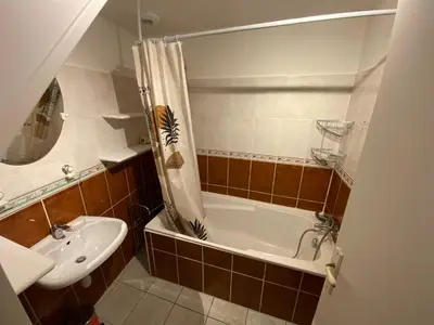 Salle de bains dans l'établissement Appartement entre terre et océan