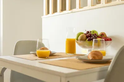 Nourriture dans l'appartement ou à proximité