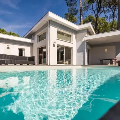 Villa Familiale avec Piscine 10 pers Biscarrosse