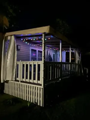 Bâtiment de le camping