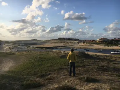Paysage naturel près de la maison de vacances