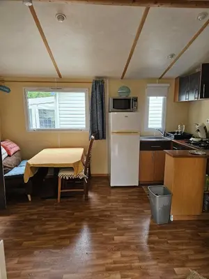 Cuisine ou kitchenette dans l'établissement Vacances au bassin d'Arcachon