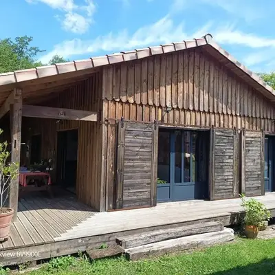 Maison avec rivière