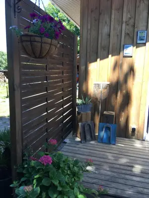 Jardin de l'établissement Mon chalet