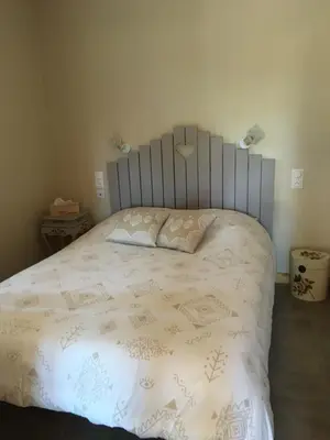 Un ou plusieurs lits dans un hébergement de l'établissement Mon chalet